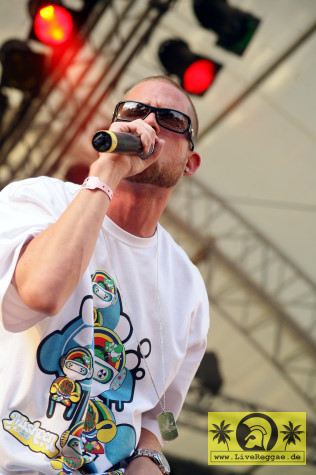 Collie Buddz (USA) 22. Summer Jam Festival - Fuehlinger See, Koeln - Green Stage 07. Juli 2007 (1).JPG